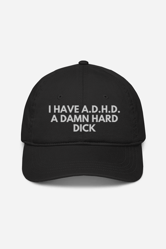 "A.D.H.D." Embraided Basketball Caps