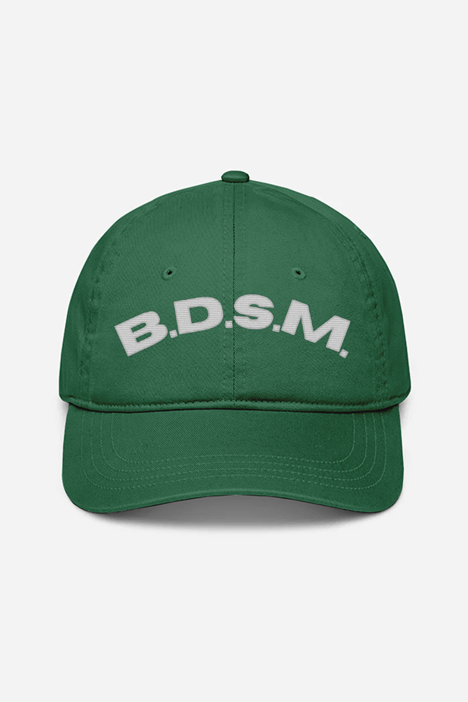 "B.D.S.M."  Embraided Basketball Cap